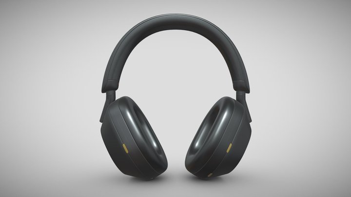 Sony WH-1000XM5 Headphones 3D Model