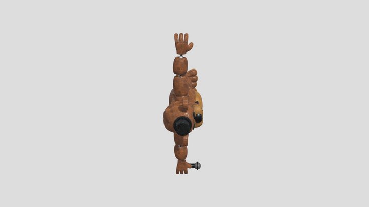 Ryn Fox FNAF 1 Freddy Vlast 3D Model