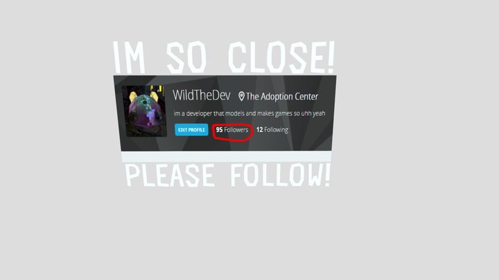 Please Follow Me! – Kostenloses 3D-Modell STL