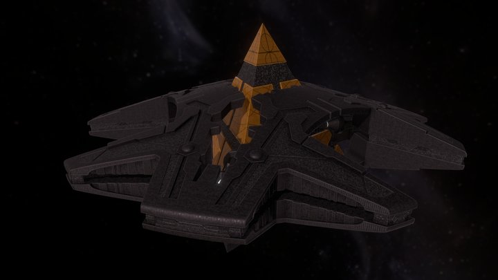 Ha'tak 3D Model