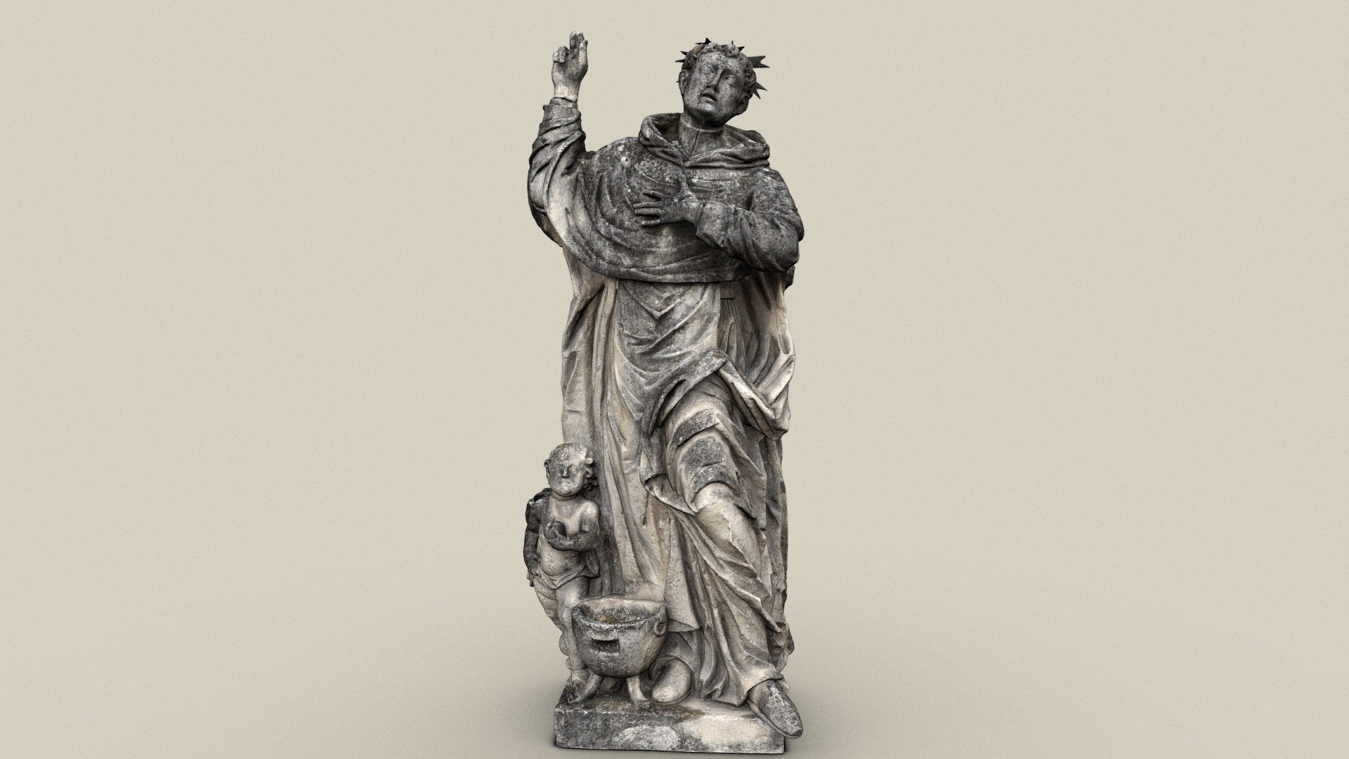 Hl. Vinzenz Ferrer — Sketchfab embed 3D viewer