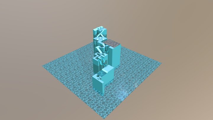 Marble Madness 3D Model