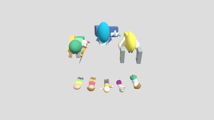 La rebelión de las máquinas 3D Model