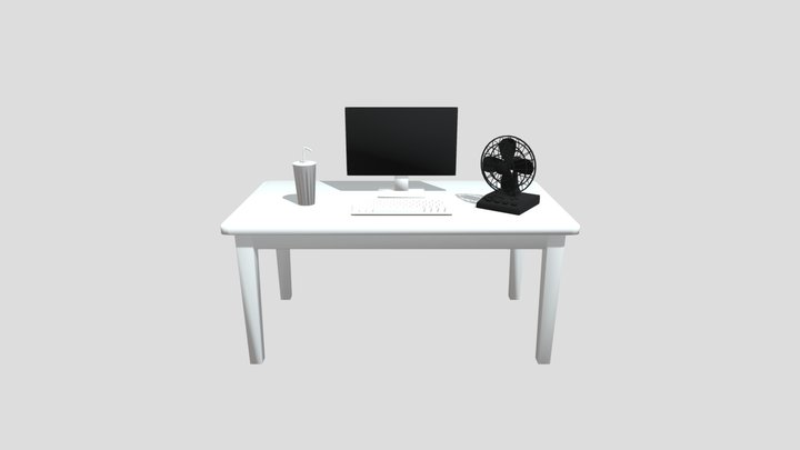 FNaF Table 3D Model