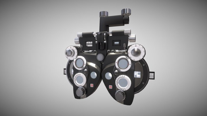 Optical Phoropter 3D Model