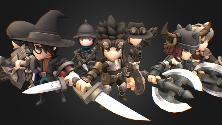 Hero Series - Expeditions 3D Model