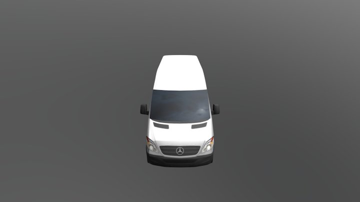 Van - (MB-Sprinter): DPD 3D Model