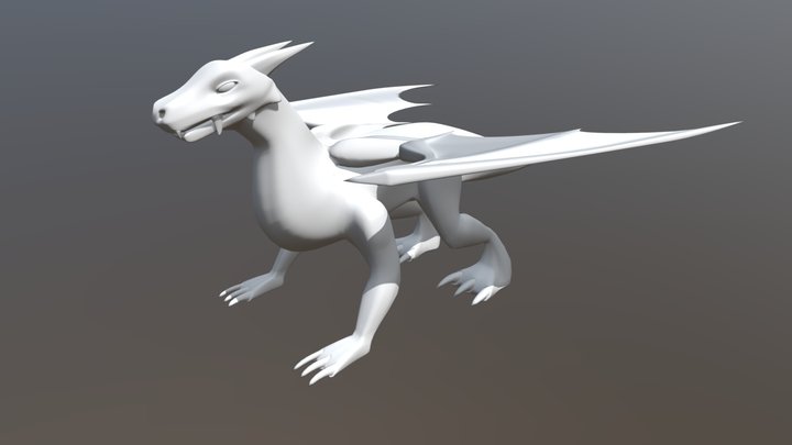 LWA Dragon 3D Model
