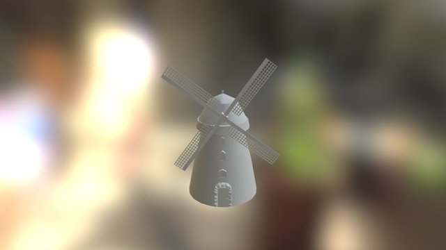 Windmill Export 3D Model