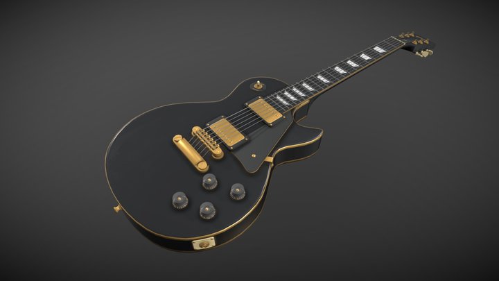 Gibson_LesPaul 3D Model