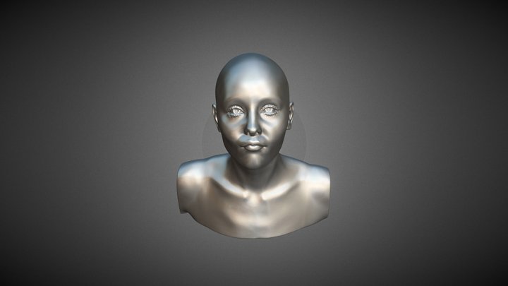 Female Waterspitter V1 3D Model
