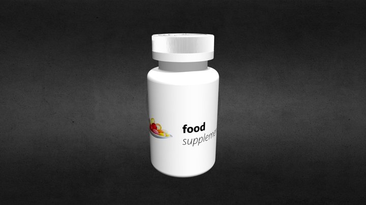 Food supplement 3D Model