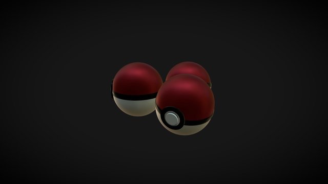 Pokeball Normal 3D Model