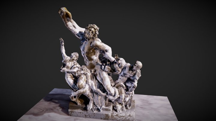 Laocoonte 3D Model