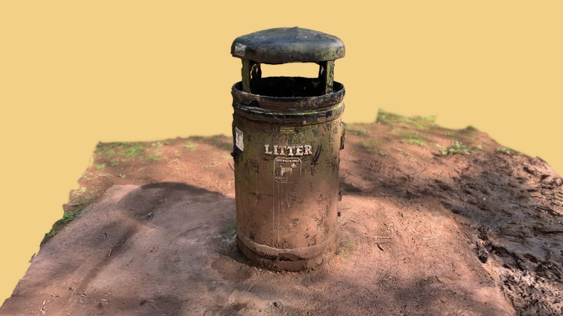 Muddy bin