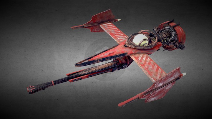 Cowboy Bebop Swordfish MKIII 3D Model