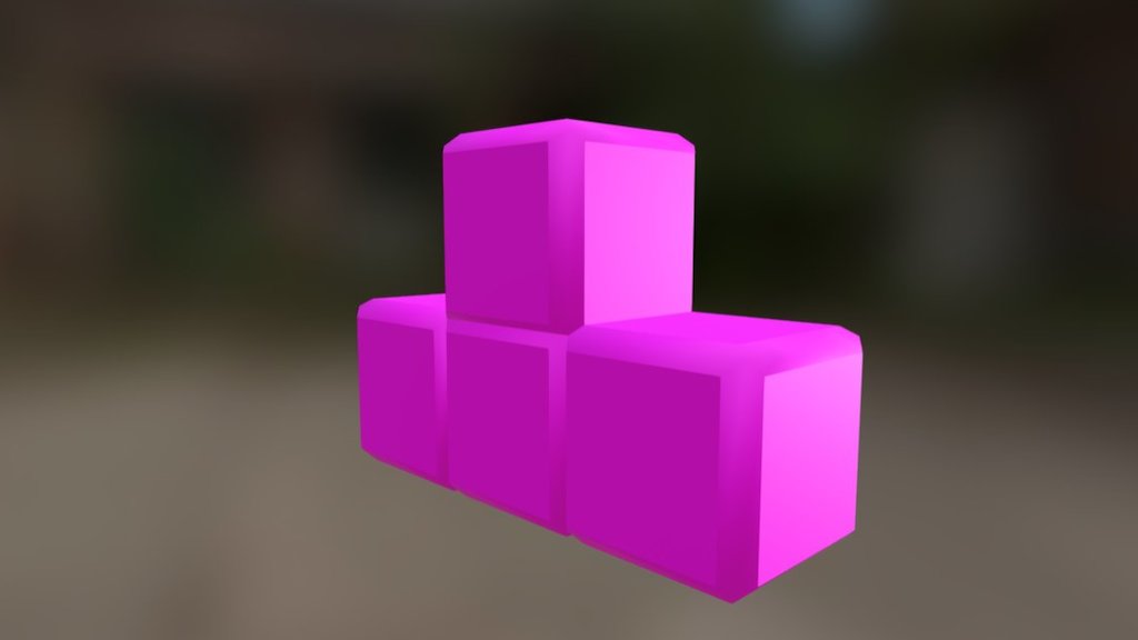 Tetris Hammer T Block - 3D model by Arts From Life (@ArtsFromLife) [b81c62f]