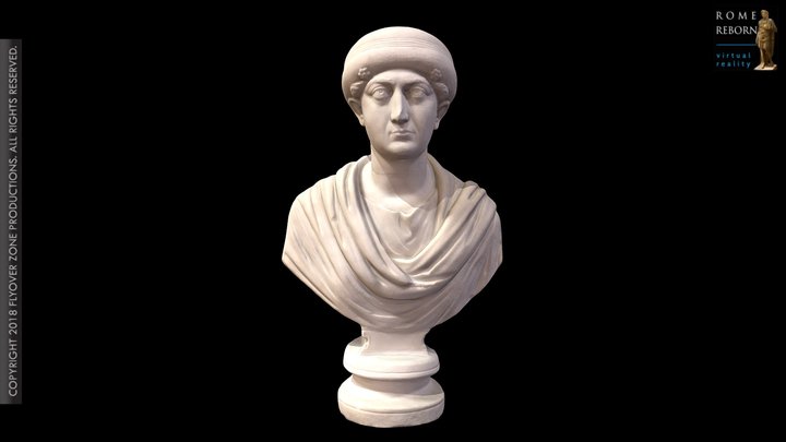 3D rendering of Portrait of a woman