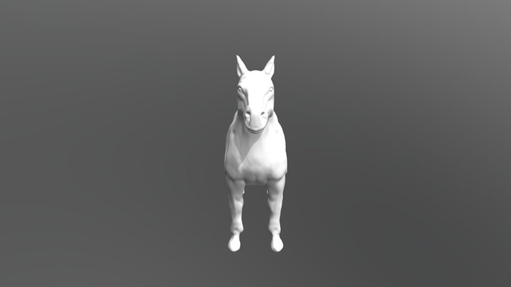 SculptGL Test - Horse Study 3D Model