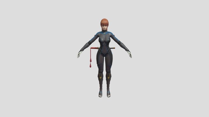 Kasumi (DOA) - KOF All Stars 3D Model