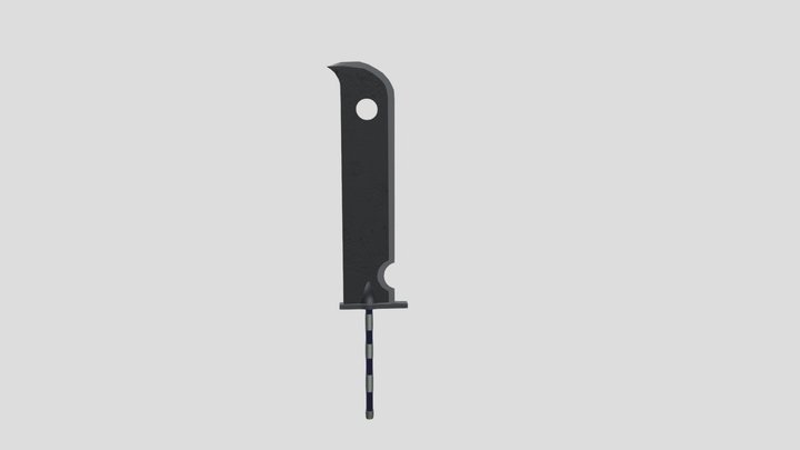 Zabusa's Sword/ Espada do Zabusa 3D Model