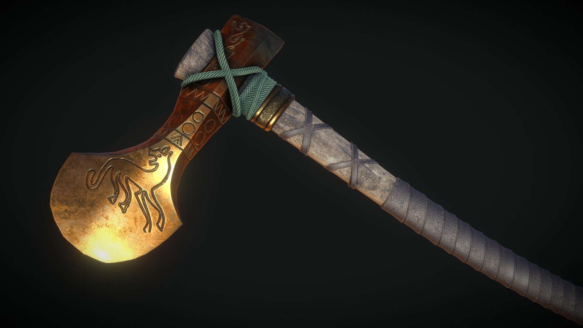 Bronze-Age Axe - Download Free 3D model by Steven Janes (@Ebethrone ...