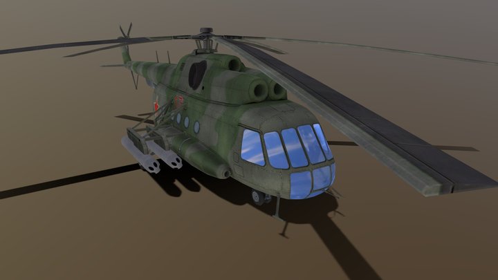 Mi-8MTV (USSR) – Free 3D Model STL