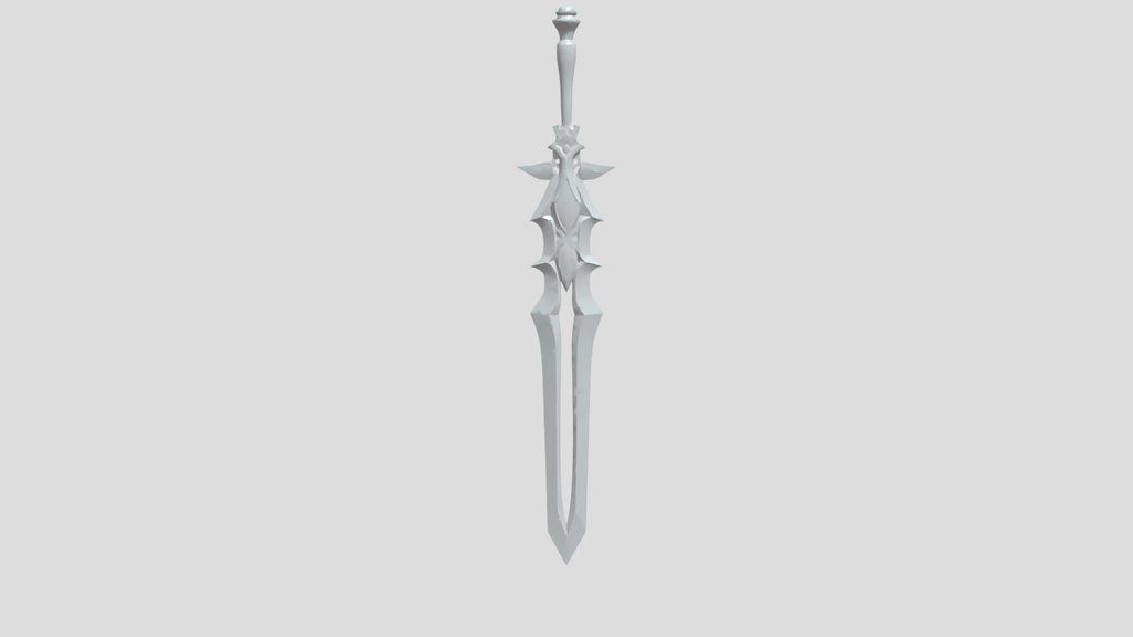 Ornate fantasy greatsword