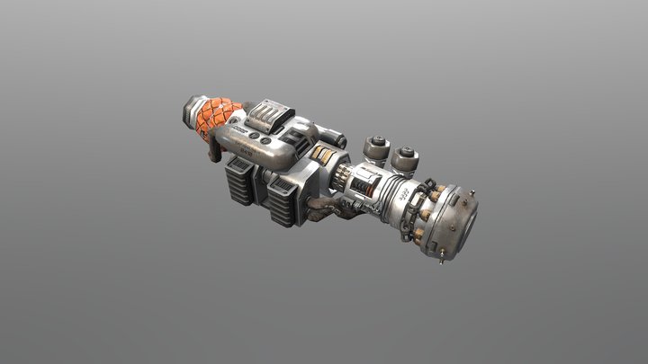 Warp Drive Engine MK II 3D Model