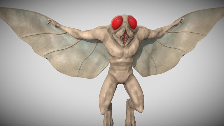 Mothman 3D Model