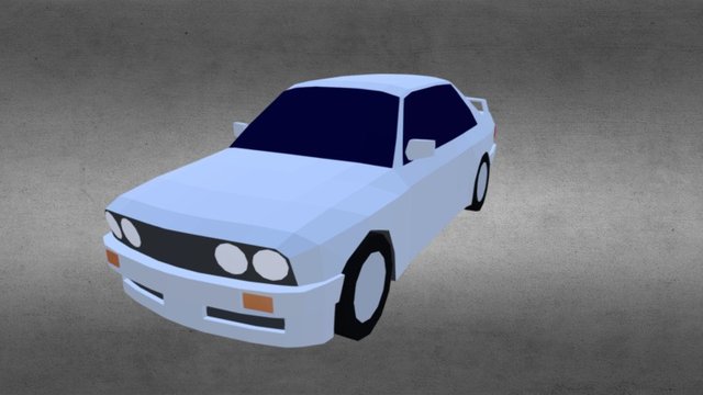 BMW M3 1988 3D Model