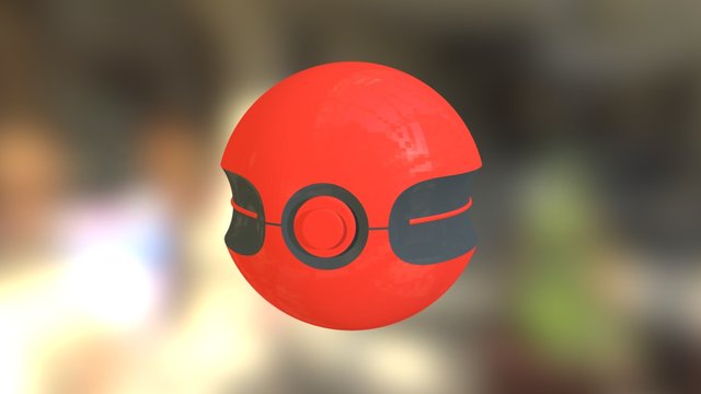 Cherish Ball - Pokemon 3D Model