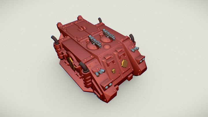 Rhino MkI - Epic Scale 3D Model