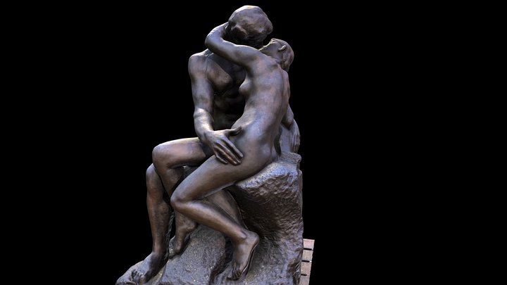 Le Baiser - Auguste Rodin 3D Model
