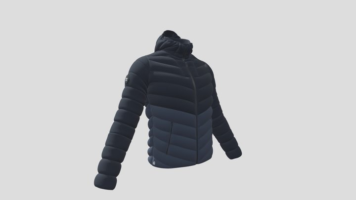 Down jacket 3D Model