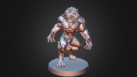Sword & Sorcery - Werewolf (Enemy) 3D Model