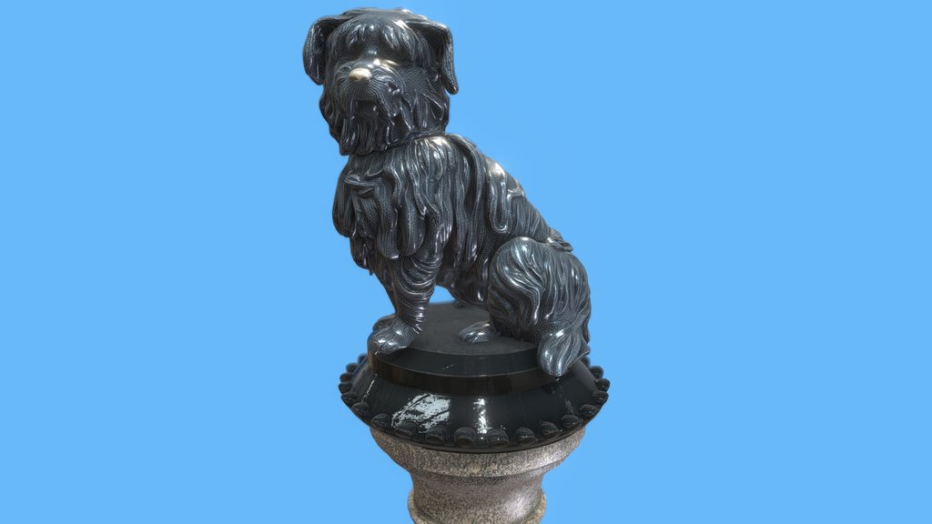 Greyfriars Bobby fountain