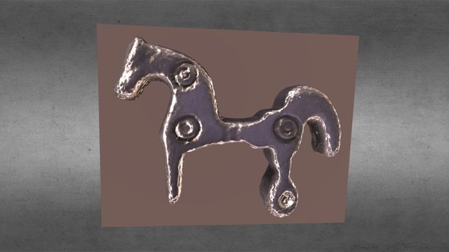 Caballo celtíbero 3D Model
