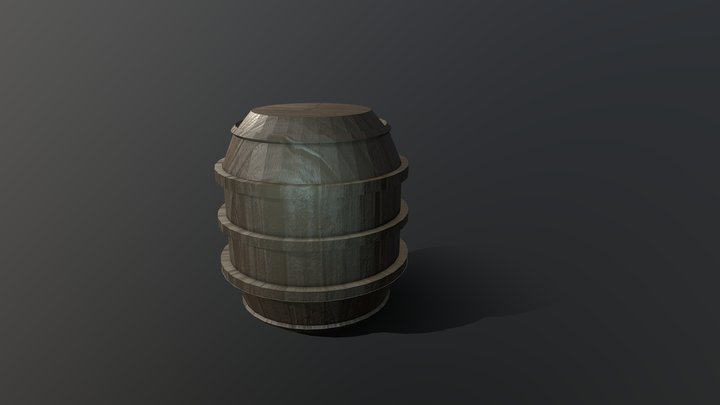 Barrel 3D Model