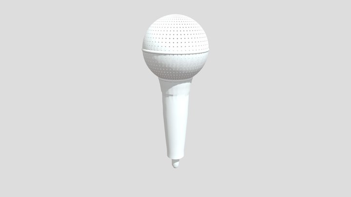 Microphone 3D Model
