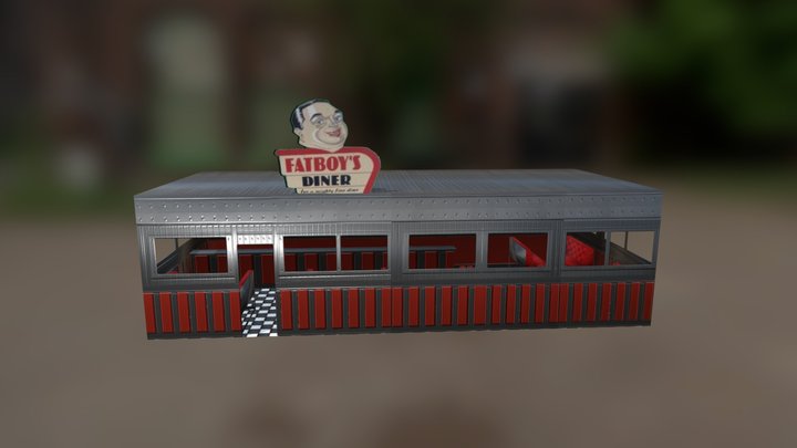 Fatboys Diner 3D Model
