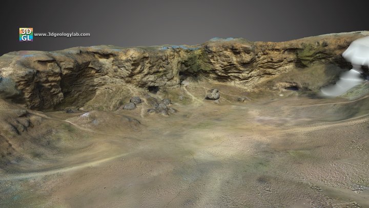 Outcrop - Repedea Big Quarry (I2) 3D Model