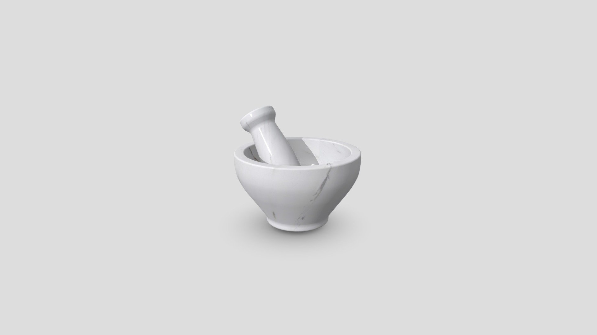Sivec Marble Mortar & Pestle Set