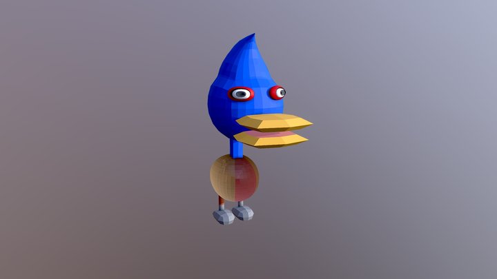 Amazing duck 3D Model
