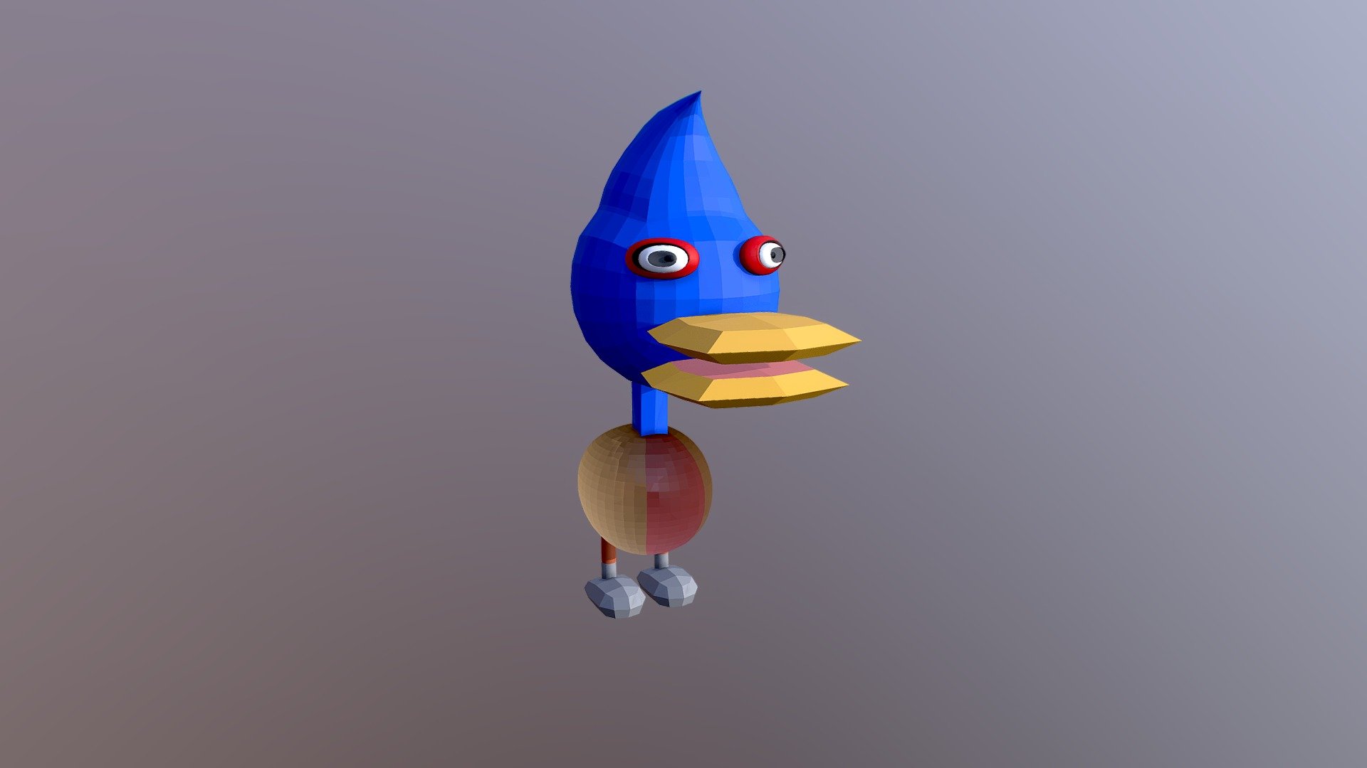 Amazing duck