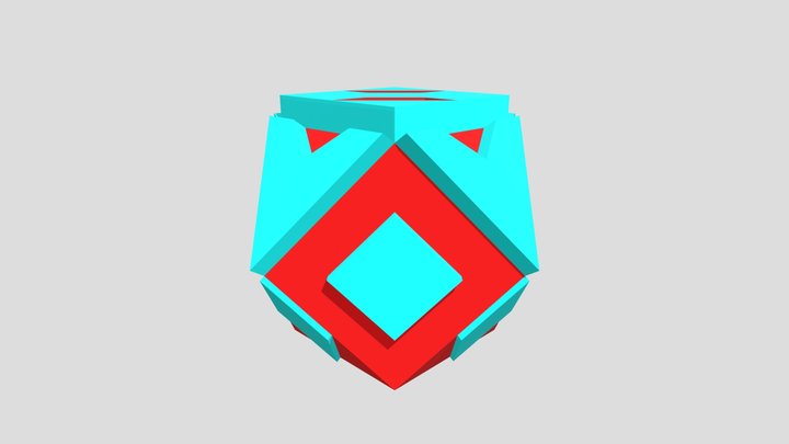 Cube 1 3D Model