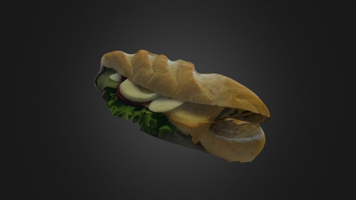 #3DST6: Sandwich 3D Model