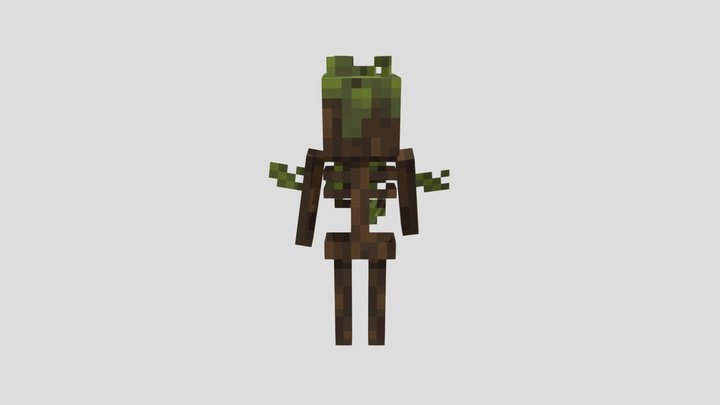 forest skeleton 3D Model