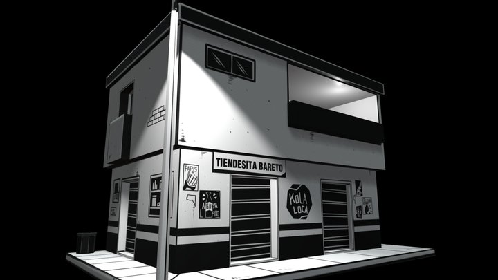 CONVENIENCE STORE PRACTICE 3D Model