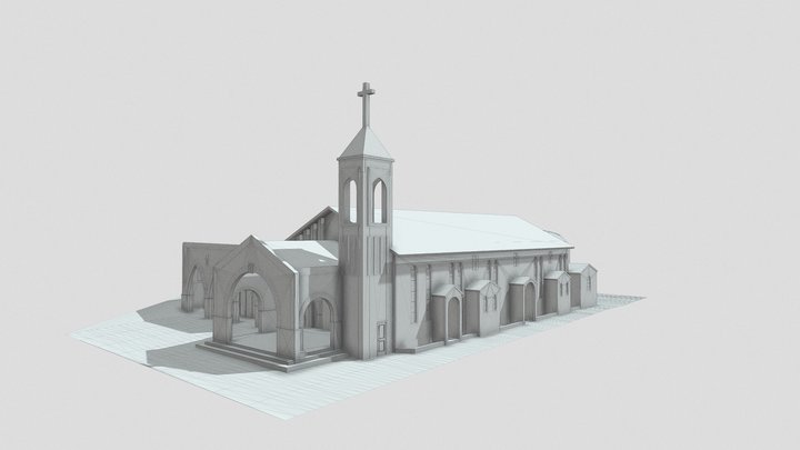 St. Charbel's church (Sydney) 3D as-built model 3D Model